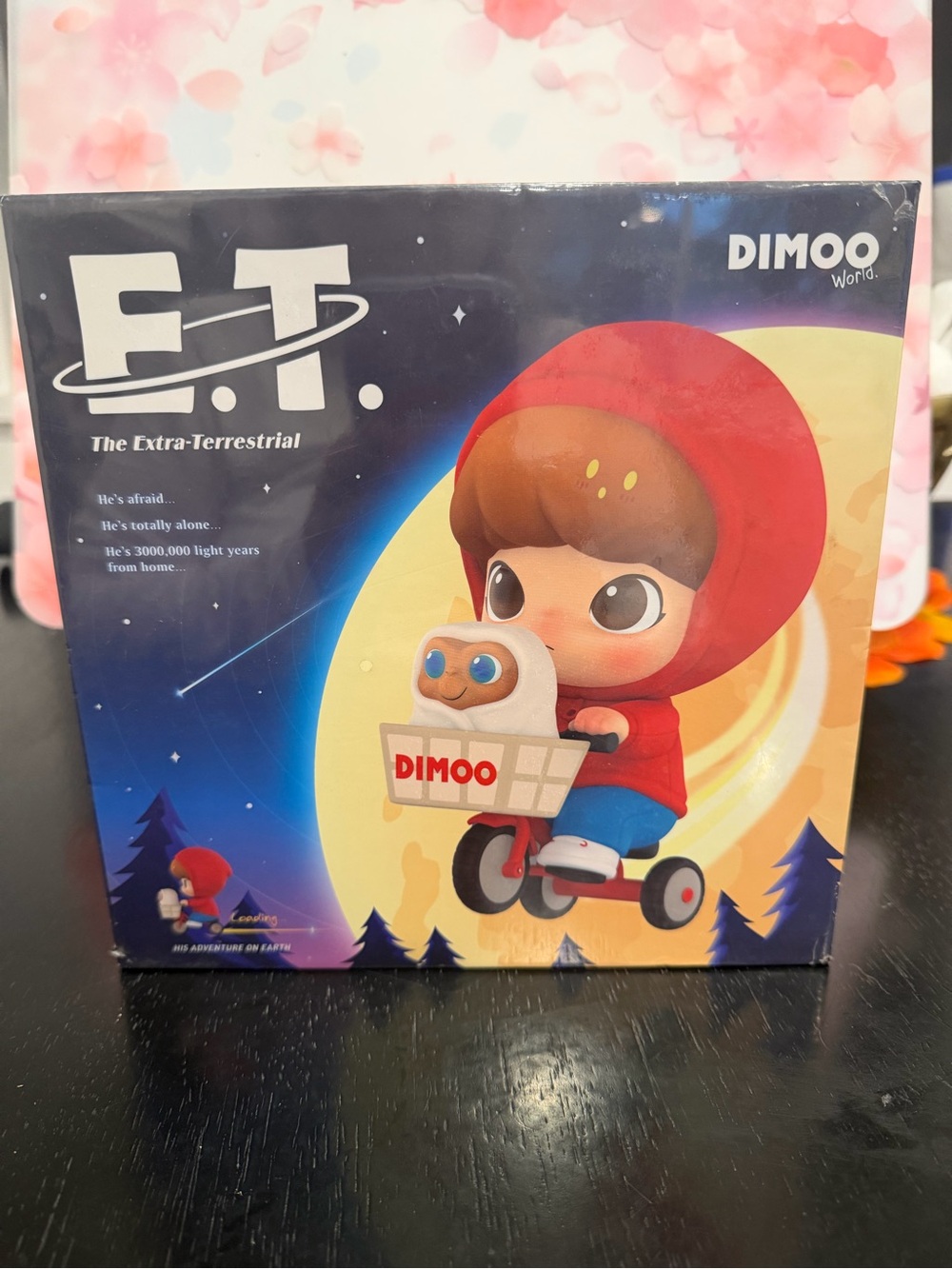 E.T. x DIMOO Pop Mart Collaboration, New in sealed box Rare limited edition